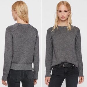 All Saints Silver Zelda Jumper